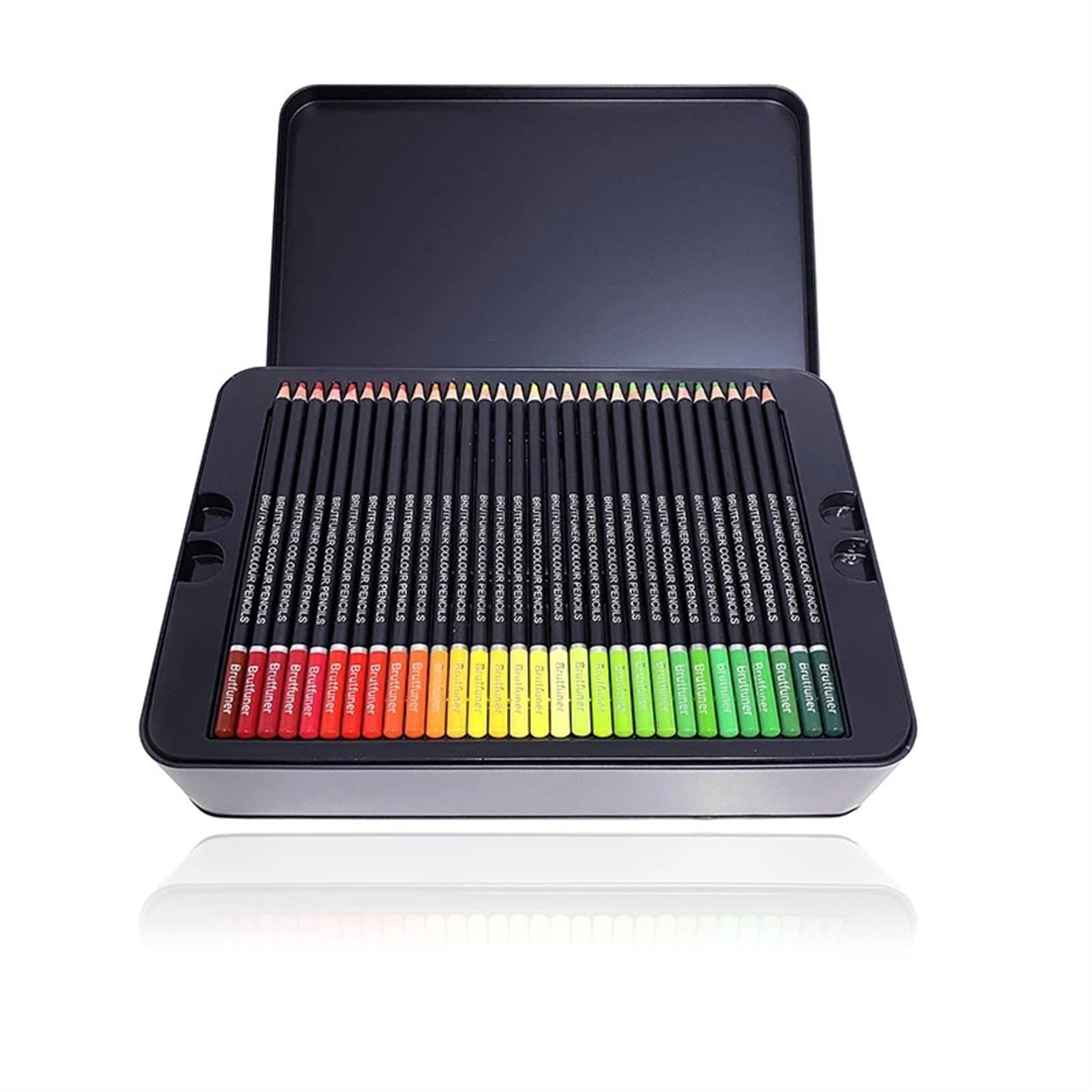 LEIGE Professional Colored Pencils for Drawing & Sketching - Soft Bold Oil Cores in Tin Box (Art Supplies)