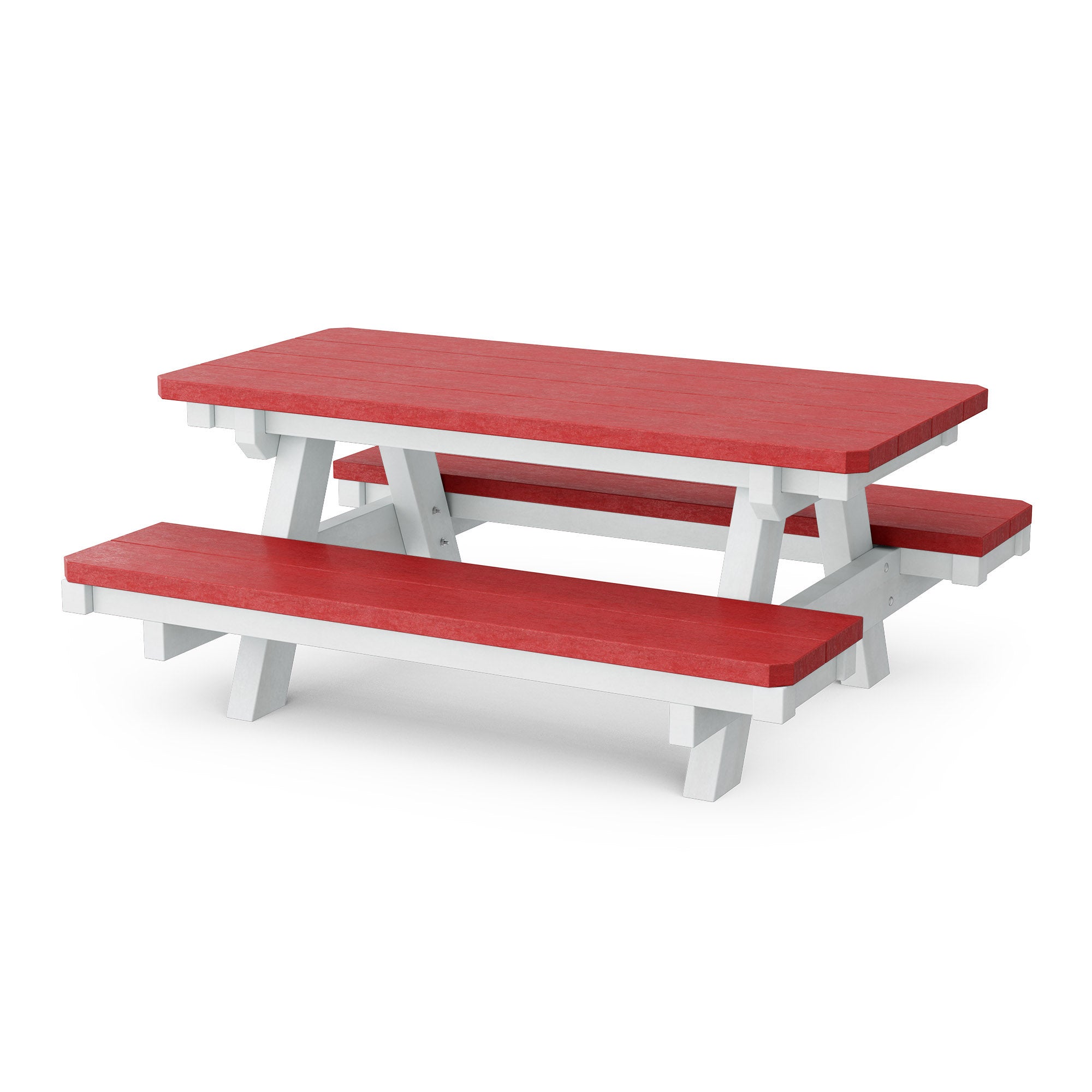 Heritage Kids Picnic Table - Durable Outdoor Wooden Table for Children's Playtime, Backyard, and Garden Activities