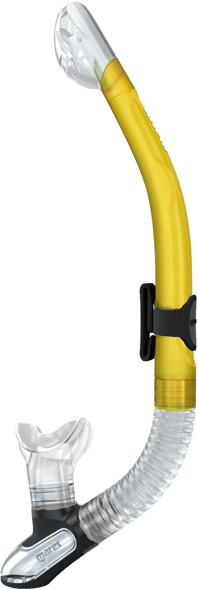 Mares Ergo Dry Snorkel - Top Snorkeling Gear for Comfortable & Dry Breathing - Perfect for Ocean, Pool & Beach Adventures