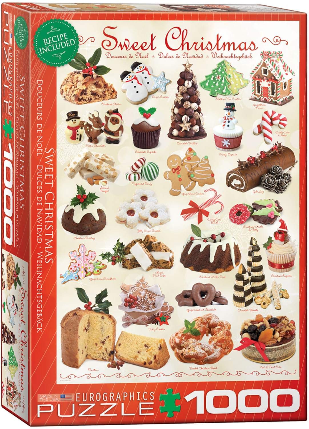 1000 Piece Christmas Jigsaw Puzzle for Adults - 19x27 Inch Large Holiday Puzzle - Perfect for Family Bonding, Winter Nights & Festive Decor