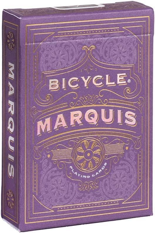 Premium Bicycle Playing Cards - Marquis Edition for Poker, Magic Tricks & Card Games | Durable & Classic Design for Casino Nights, Family Gatherings & Professional Performances