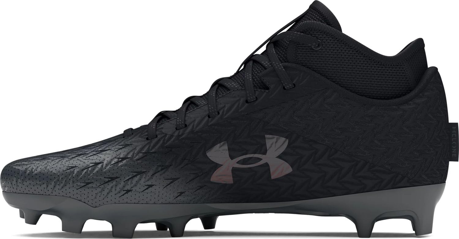 Under Armour Men's Spotlight Clone 4.0 MC Football Cleats - Lightweight Performance Shoes for Football, Soccer & Training - Perfect for Turf, Grass & Field Sports