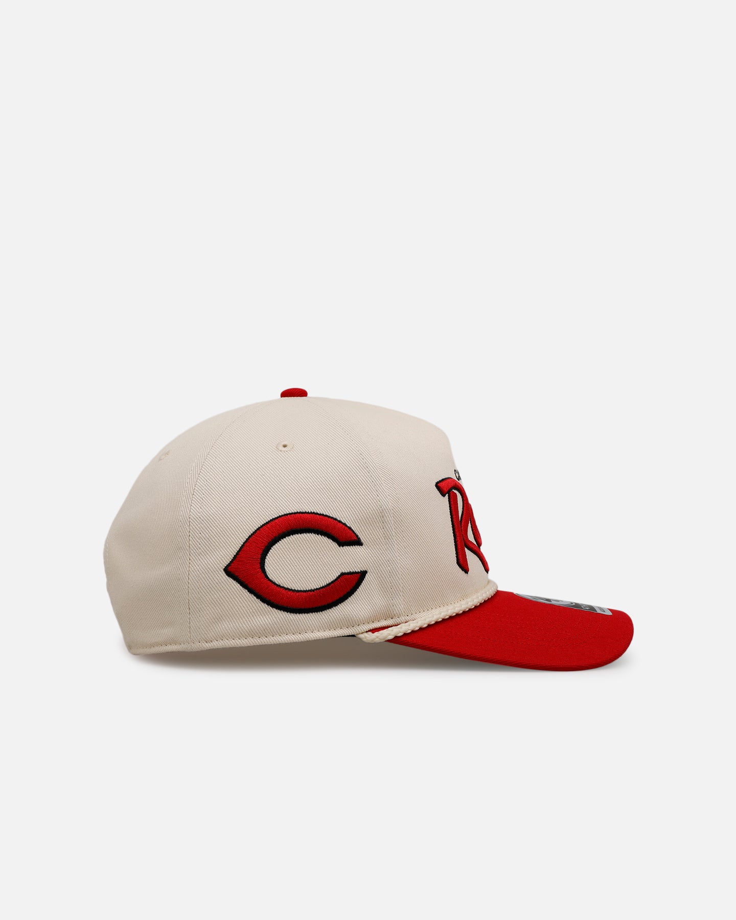 47 Brand Cincinnati Reds MLB Opening Day Script Hitch Snapback Hat - Adjustable Baseball Cap for Men & Women - Perfect for Baseball Games, Sports Events & Casual Wear