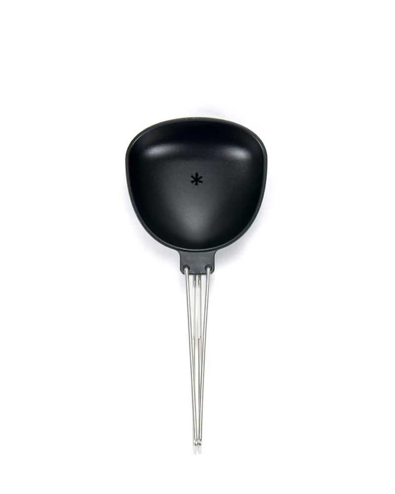 Collapsible Ladle for Cooking - Foldable Silicone Kitchen Spoon for Soup, Sauce & Serving - Perfect for Camping, Travel & Small Spaces
