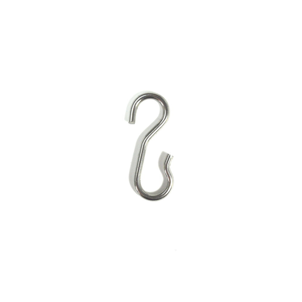 Stainless Steel S Hooks - Heavy Duty Hanging Hooks for Home, Kitchen, Garage & Outdoor Organization - Rustproof Metal Utility Hooks for Hanging Plants, Tools, Towels & More