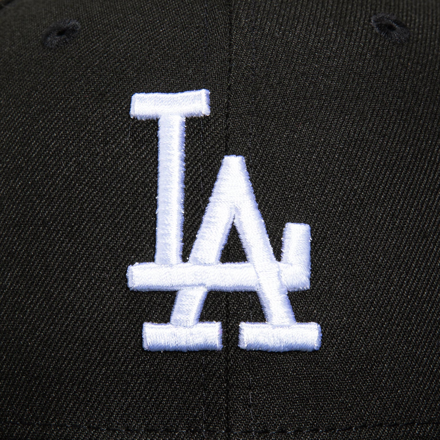 New Era 59Fifty Los Angeles Dodgers 40th Anniversary Stadium Patch Snapback Hat - Black & White - Official MLB Baseball Cap for Men & Women - Perfect for Games, Collecting & Streetwear Fashion