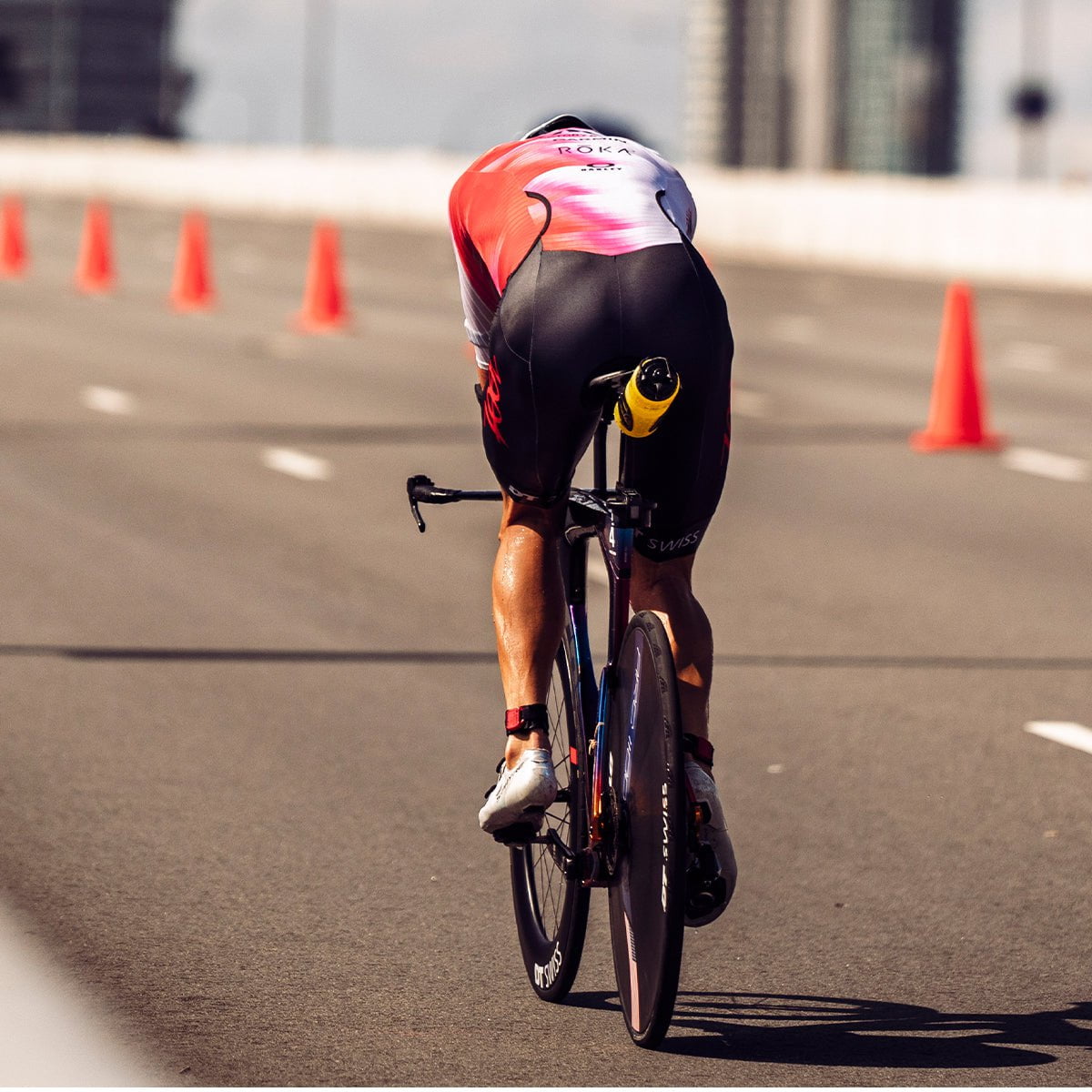 Men's Ultra Tri P1 Racesuit - Lightweight Triathlon Suit for Men - Perfect for Cycling, Running & Swimming Competitions
