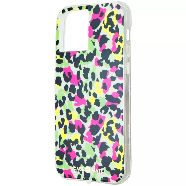 Case Mate Prints Series Protective Phone Case for Apple iPhone 12 & iPhone 12 Pro - Neon Cheetah Design | Slim Fit, Shockproof Cover | Perfect for Everyday Use, Travel & Outdoor Activities