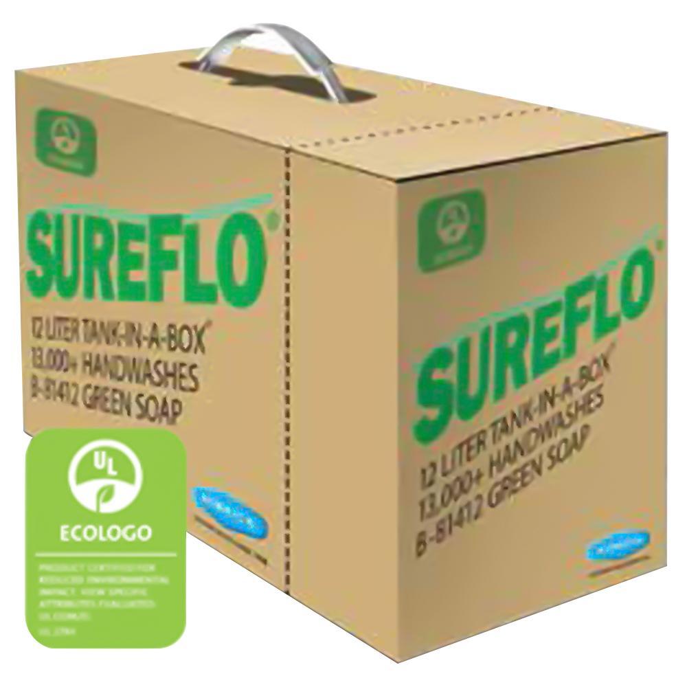 Bobrick B81212 SureFlo Soap Tank Cartridge - Commercial Soap Dispenser Refill for Restrooms, Hospitals & Public Facilities - Easy Installation & Long-Lasting Soap Supply