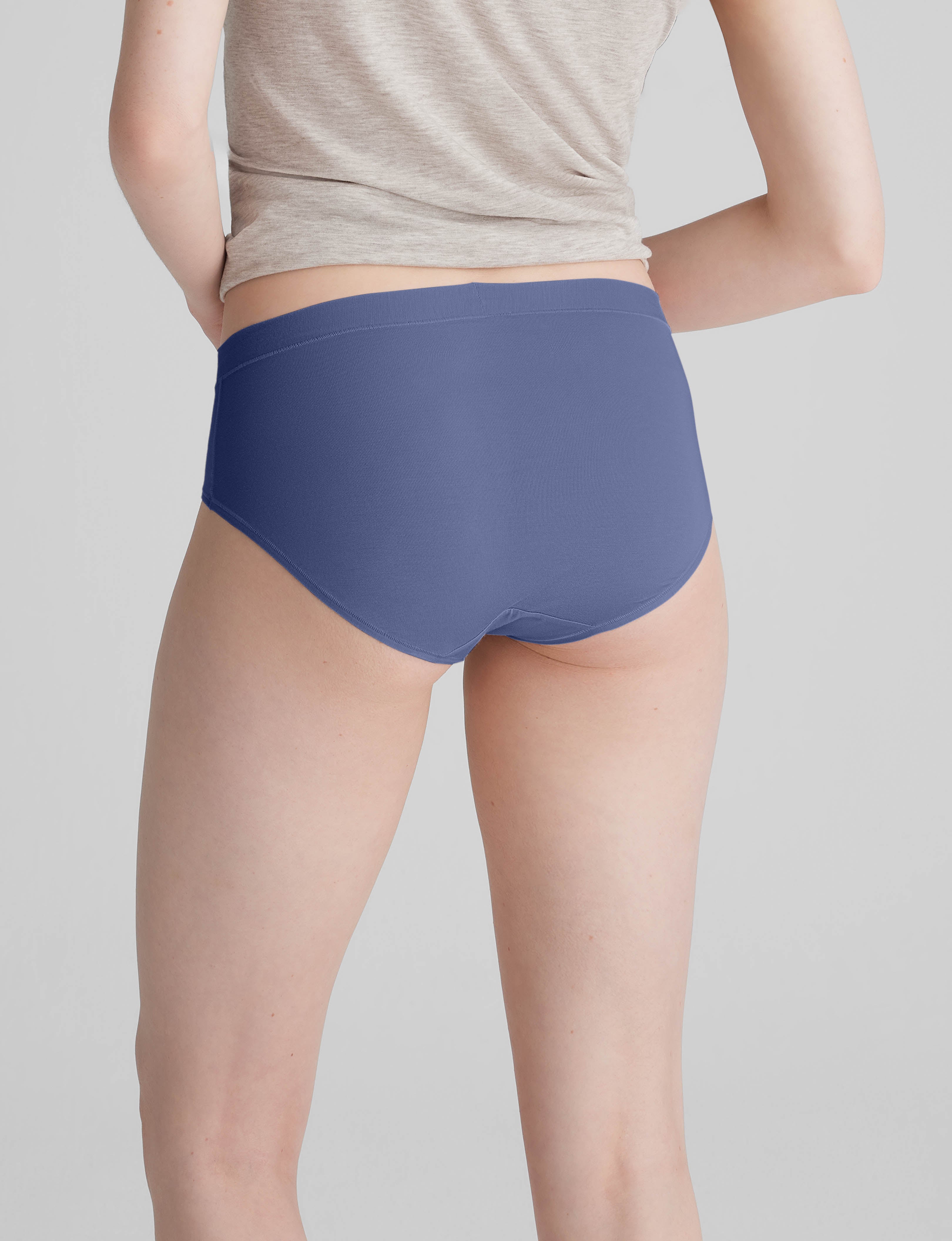 Women's Second Skin High Rise Brief - Ultra Soft Seamless Underwear for Everyday Comfort | Perfect for Yoga, Workouts & Lounge Wear