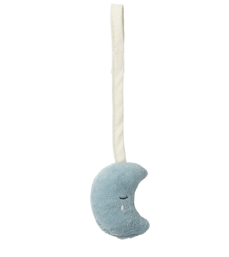 Fabelab Moonbeam Mini Soft Hanging Toy - Cute Plush Baby Mobile for Nursery, Crib & Stroller - Perfect Soothing Gift for Newborns & Infants