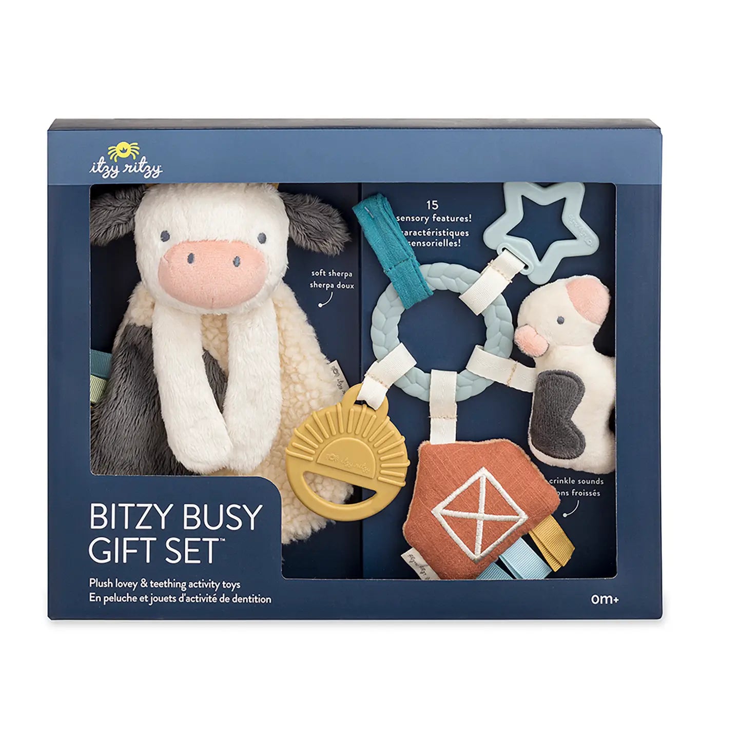 Bitzy Busy Gift Set™ - Fun Farm Animal Toys for Toddlers, Educational Learning Activity Set for Kids | Perfect for Birthday Gifts, Preschool Playtime & Early Childhood Development