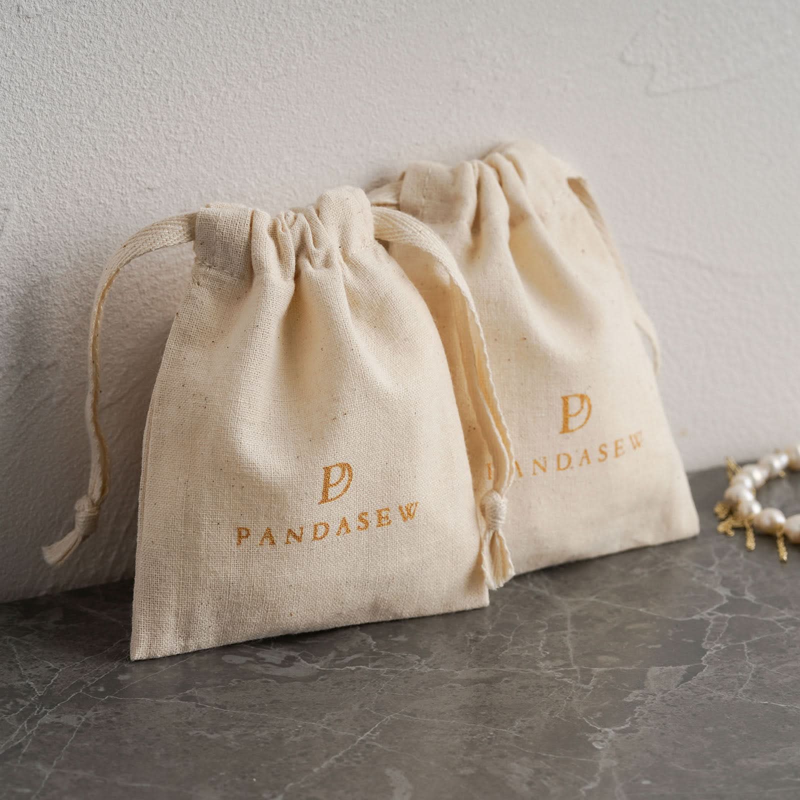 Custom Logo Jewelry Pouch Bag - Personalized Size & Design for Jewelry Storage & Gift Packaging - Perfect for Boutiques, Jewelry Stores & Travel Organizers