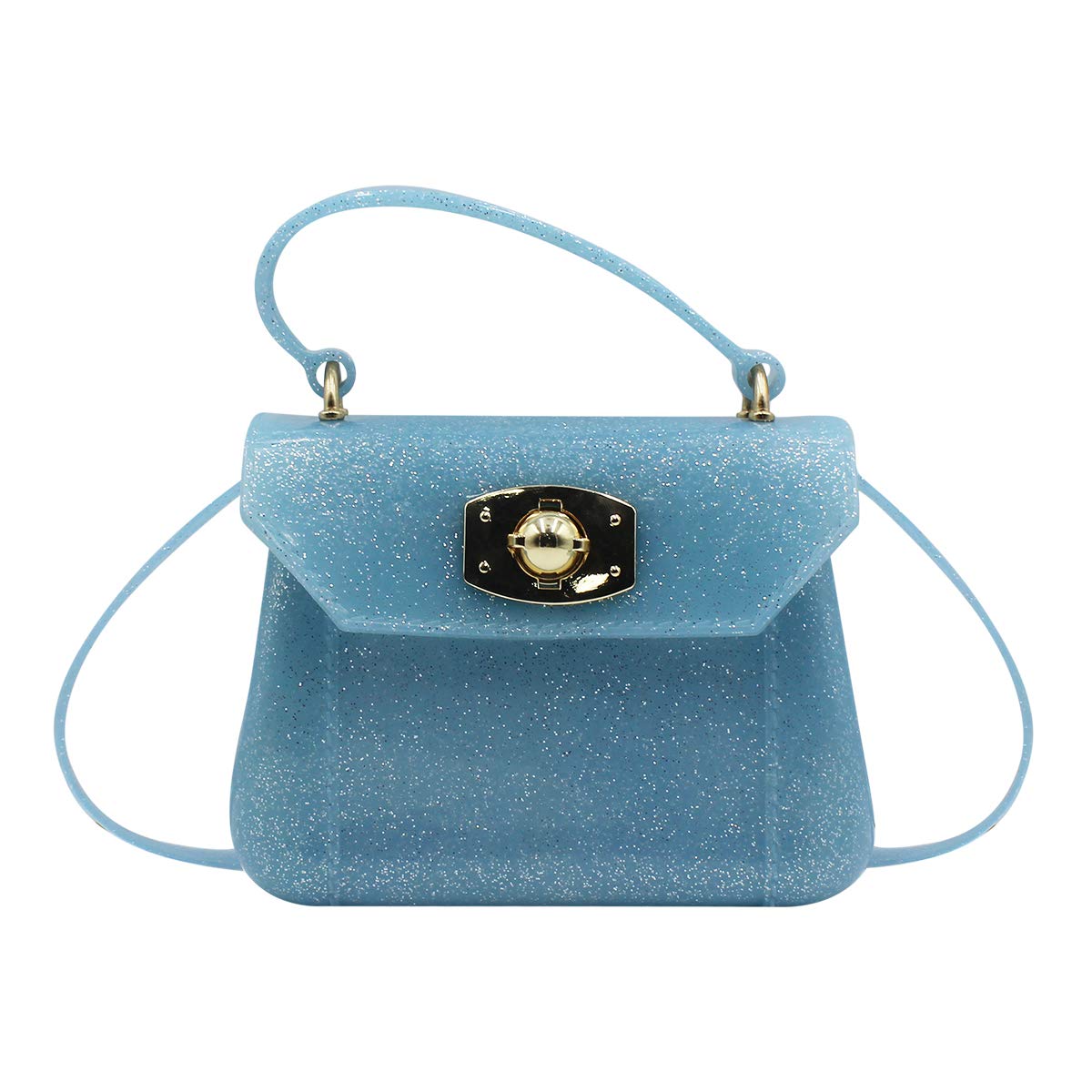 Cute Girls Crossbody Bag - Small Candy Color Jelly Purse for Kids, Shoulder Bag & Tote Handbag for Little Girls | Perfect for School, Parties & Daily Use
