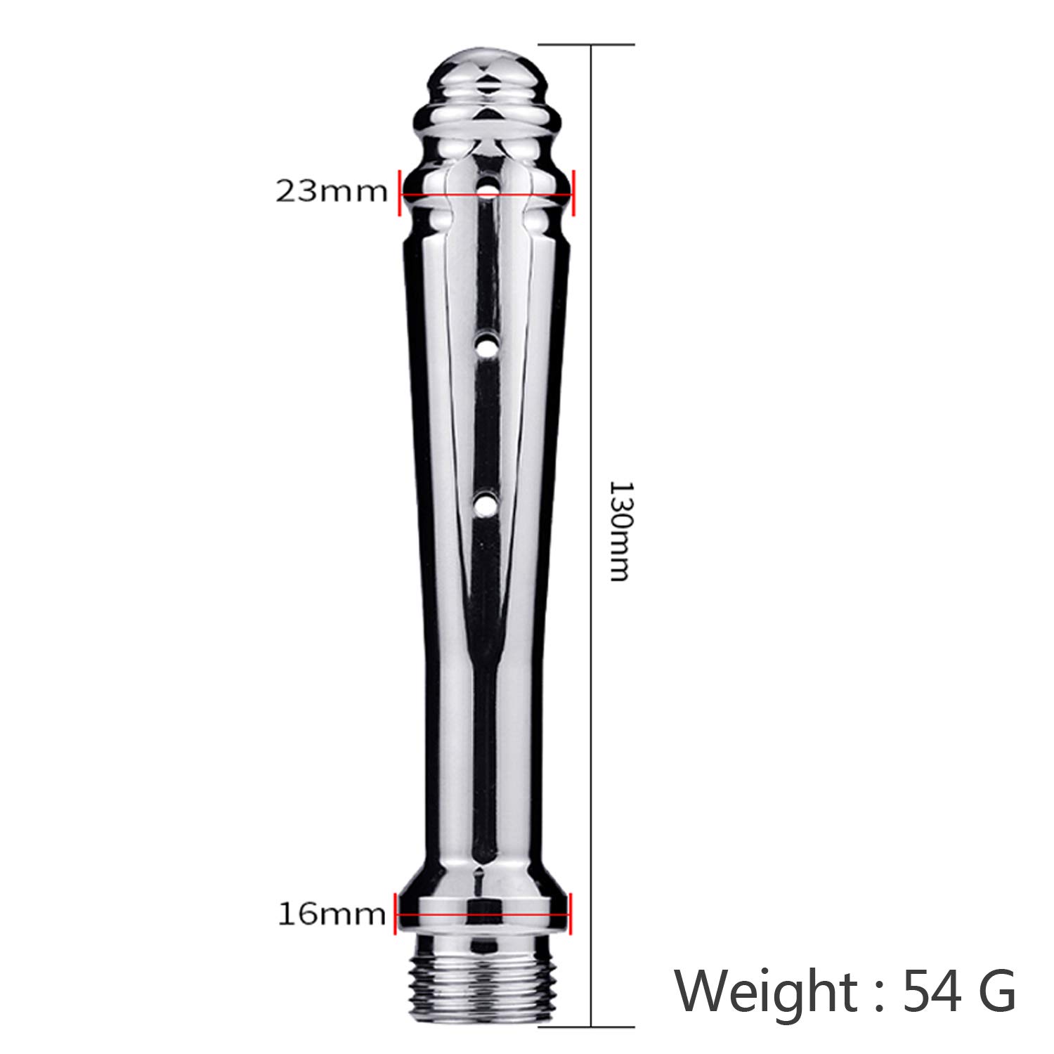 Premium Aluminum Enema Shower Kit - Colon Cleansing System with Nozzle for Home Detox & Hydrotherapy | Perfect for Digestive Health & Wellness Routine