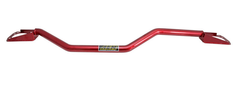 AEM 07-13 Mini Cooper S 1.6L L4 Performance Strut Bar - Red - Enhances Handling & Stability for Racing & Street Driving