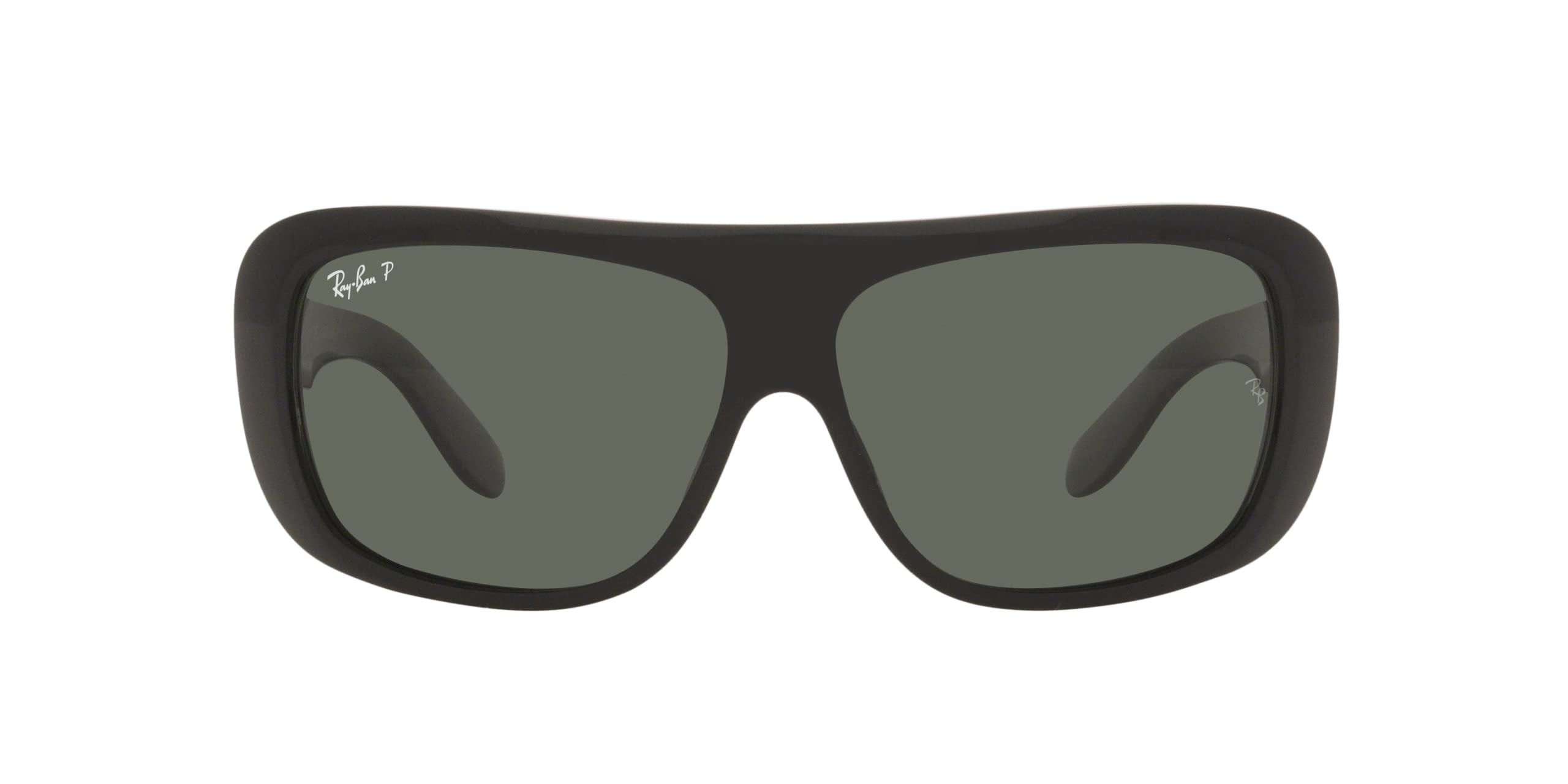 Ray-Ban RB2196 Blair Rectangular Polarized Sunglasses for Men & Women - UV Protection, Classic Style for Driving, Beach & Outdoor Activities