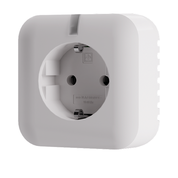 JB 161N Slim Power Plug with Indicator LED - Compact Electrical Outlet for Home, Office & Workshop Use