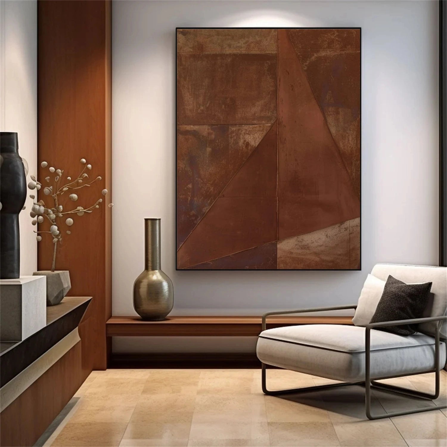 Abstract Tranquility Art Painting #WS276 - Modern Wall Decor for Living Room, Bedroom & Office - Calming Abstract Artwork for Home & Workspace