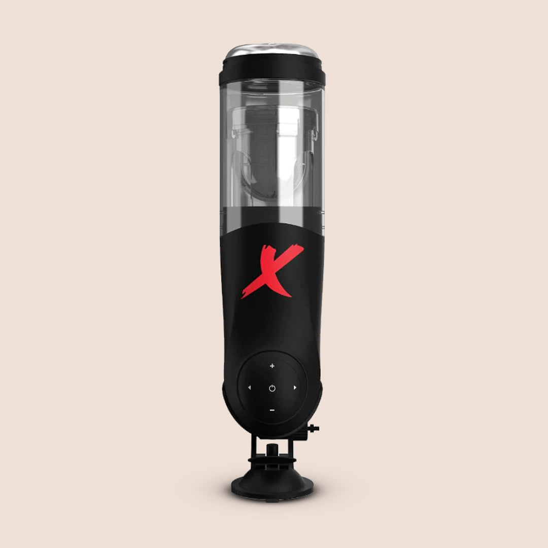 PDX Elite Deluxe Mega Bator - Rechargeable Hands-Free Male Masturbator for Discreet Solo Pleasure at Home
