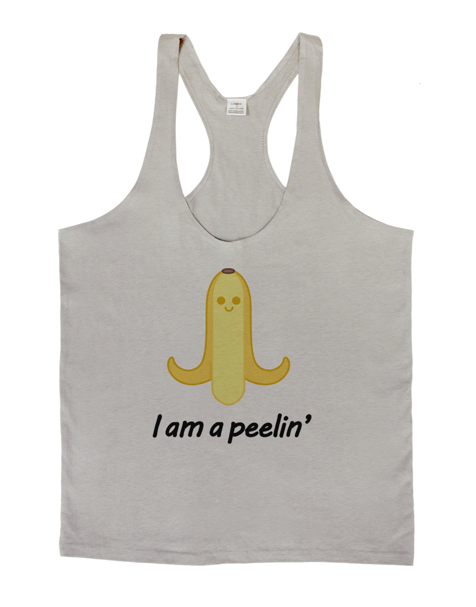 Banana - I'm a Peelin' Men's String Tank Top | Funny Novelty Sleeveless Shirt for Summer, Beach & Gym | Perfect Gift for Banana Lovers