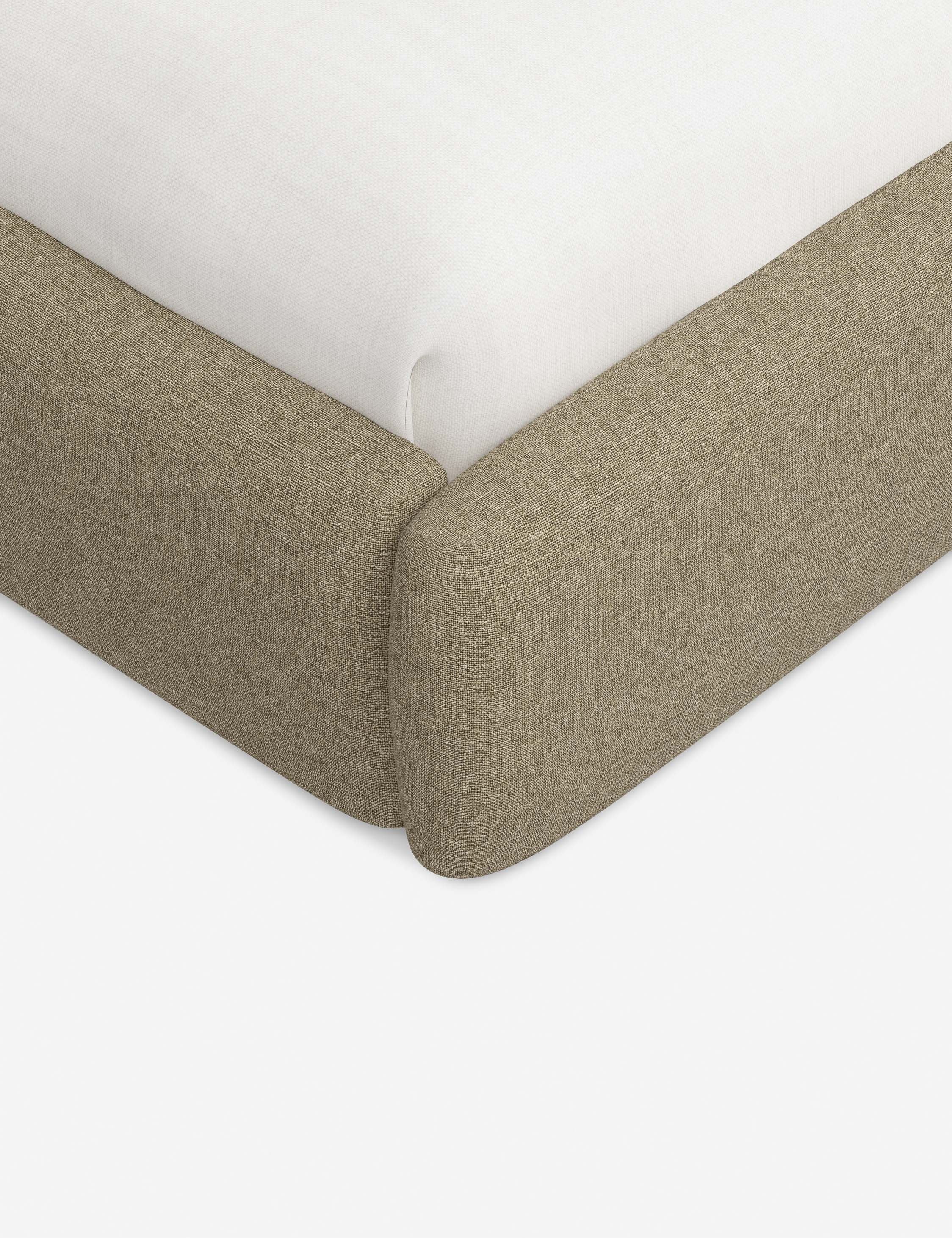 Courtet Platform Bed Frame - Modern Minimalist Wooden Bed with Storage - Perfect for Small Bedrooms, Guest Rooms & Studio Apartments