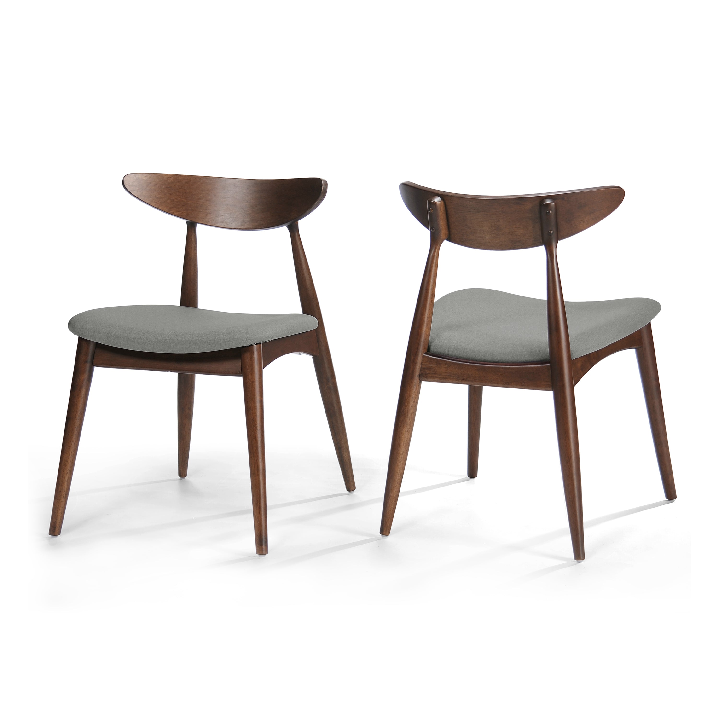 2-Pack Modern Dining Chairs - Sturdy & Comfortable Kitchen Chairs for Home, Office, Restaurant - Perfect for Dining Room, Breakfast Nook, or Small Space Decor