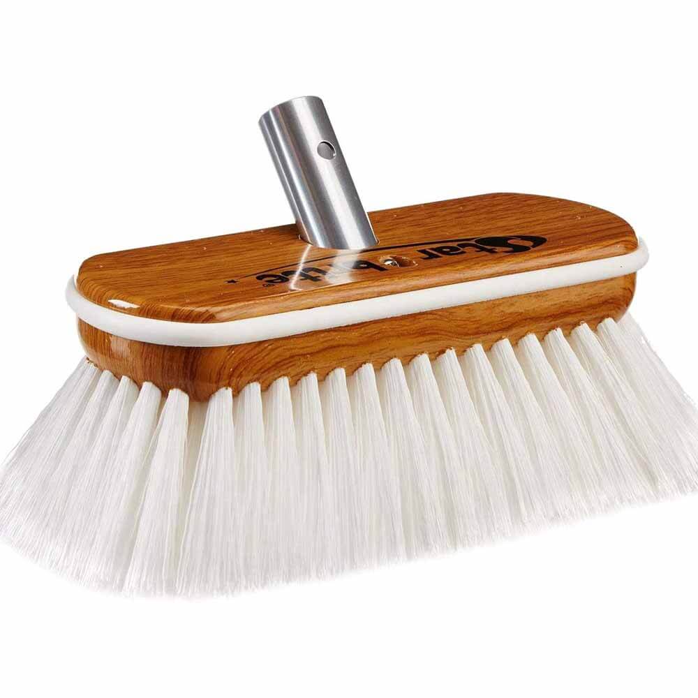 Starbrite Premium Synthetic Wood 8 Brush Head - High-Quality Cleaning Brush for Boats, Decks & Outdoor Furniture - Perfect for Marine & Home Maintenance