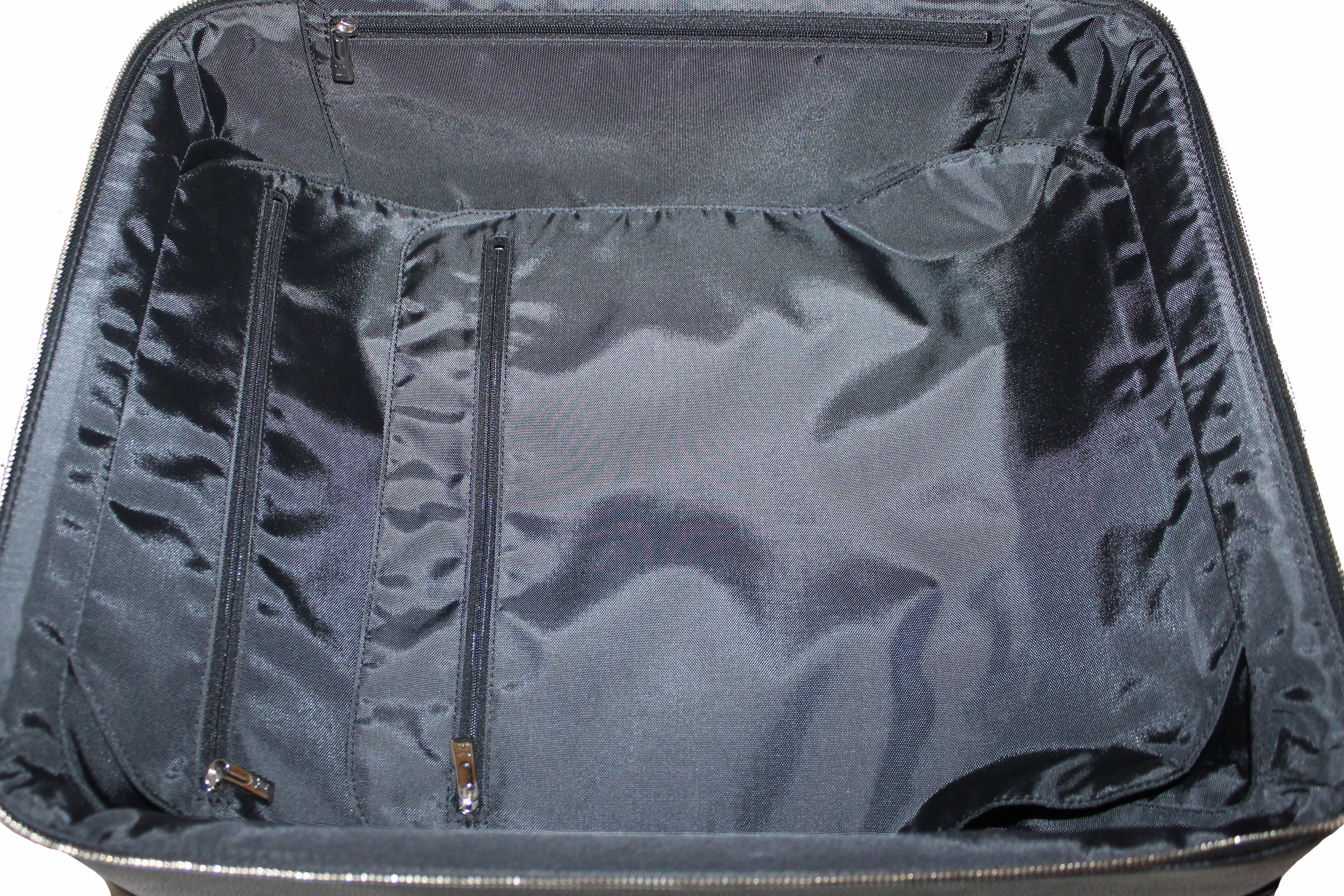 Authentic Louis Vuitton Damier Graphite Canvas Pegase 45 Rolling Luggage Suitcase - Premium Carry-On for Business Travel & Luxury Vacations