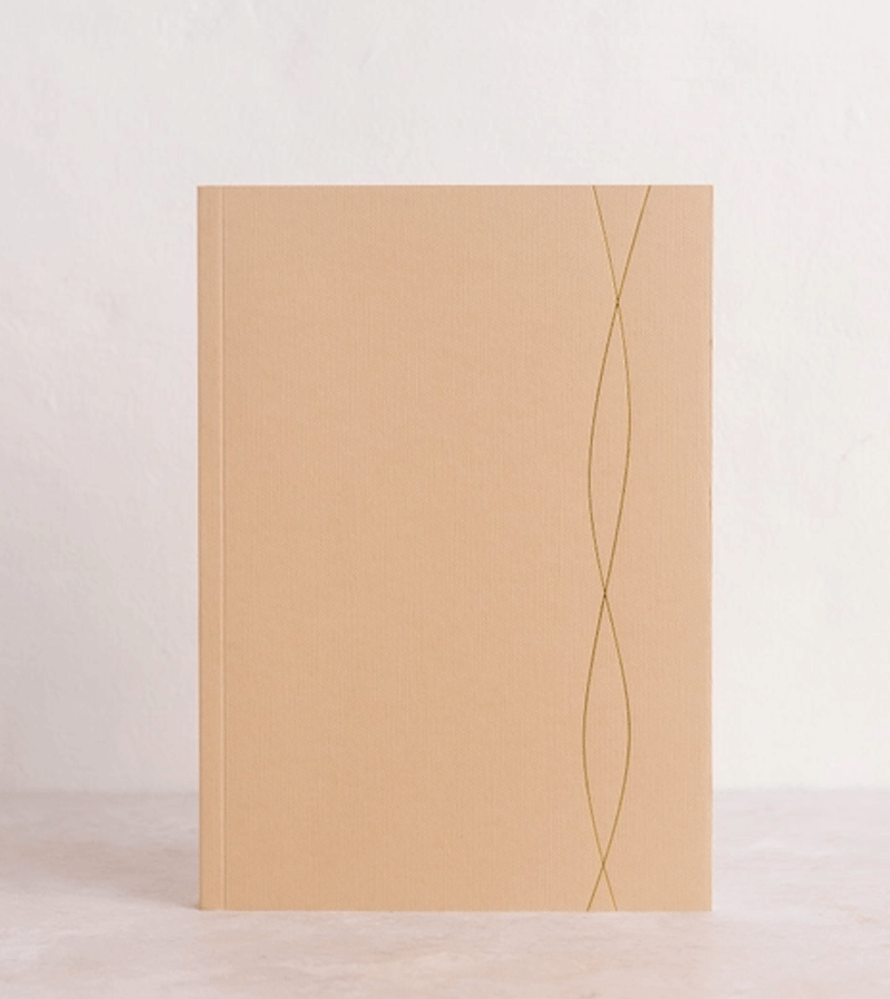 LSW Peach Dotted Notebook - A5 Grid Journal for Bullet Journaling, Sketching & Note Taking - Perfect for Students, Office & Creative Writing