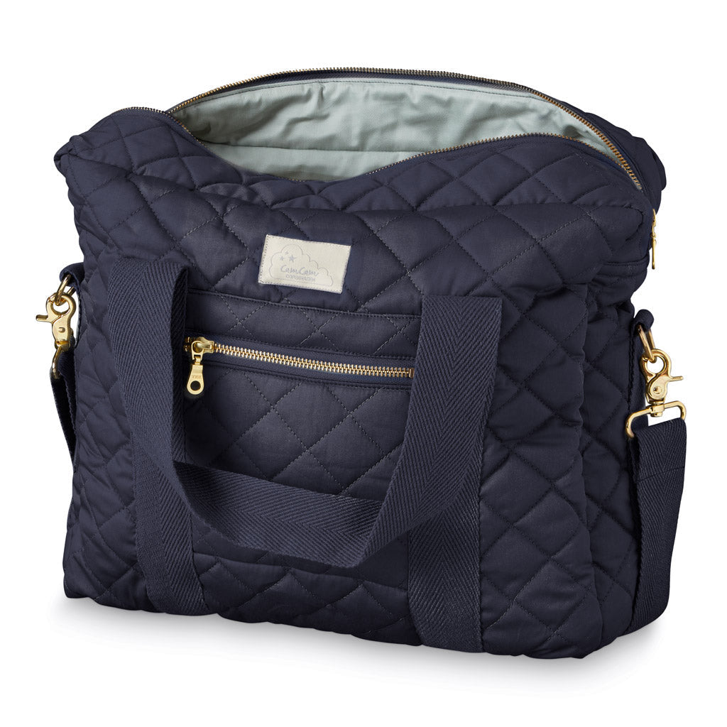 Cam Cam Copenhagen Premium Baby Changing Bag - OCS Navy Diaper Bag for Moms, Stylish & Functional Nursery Essentials - Perfect for Travel, Outings & Daily Use