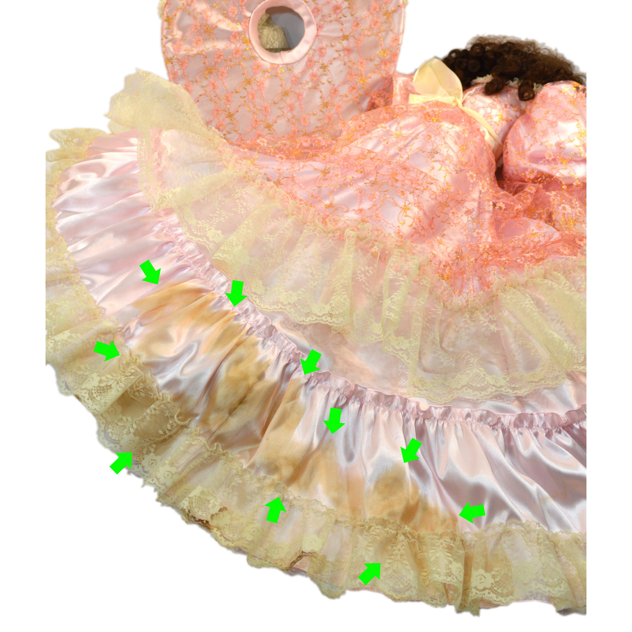 Limited Edition RUSTIE 42 Porcelain Doll Shenandoah in Pink Dress #207/2000 - Rare Collectible for Display & Gift Giving