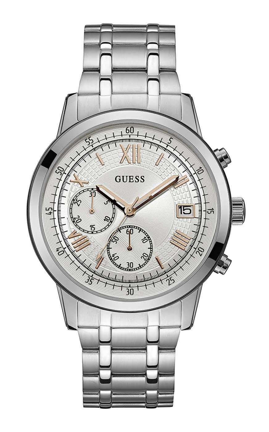 Guess Men's Summit Chronograph Quartz Watch - Stylish & Durable for Business, Casual & Outdoor Activities