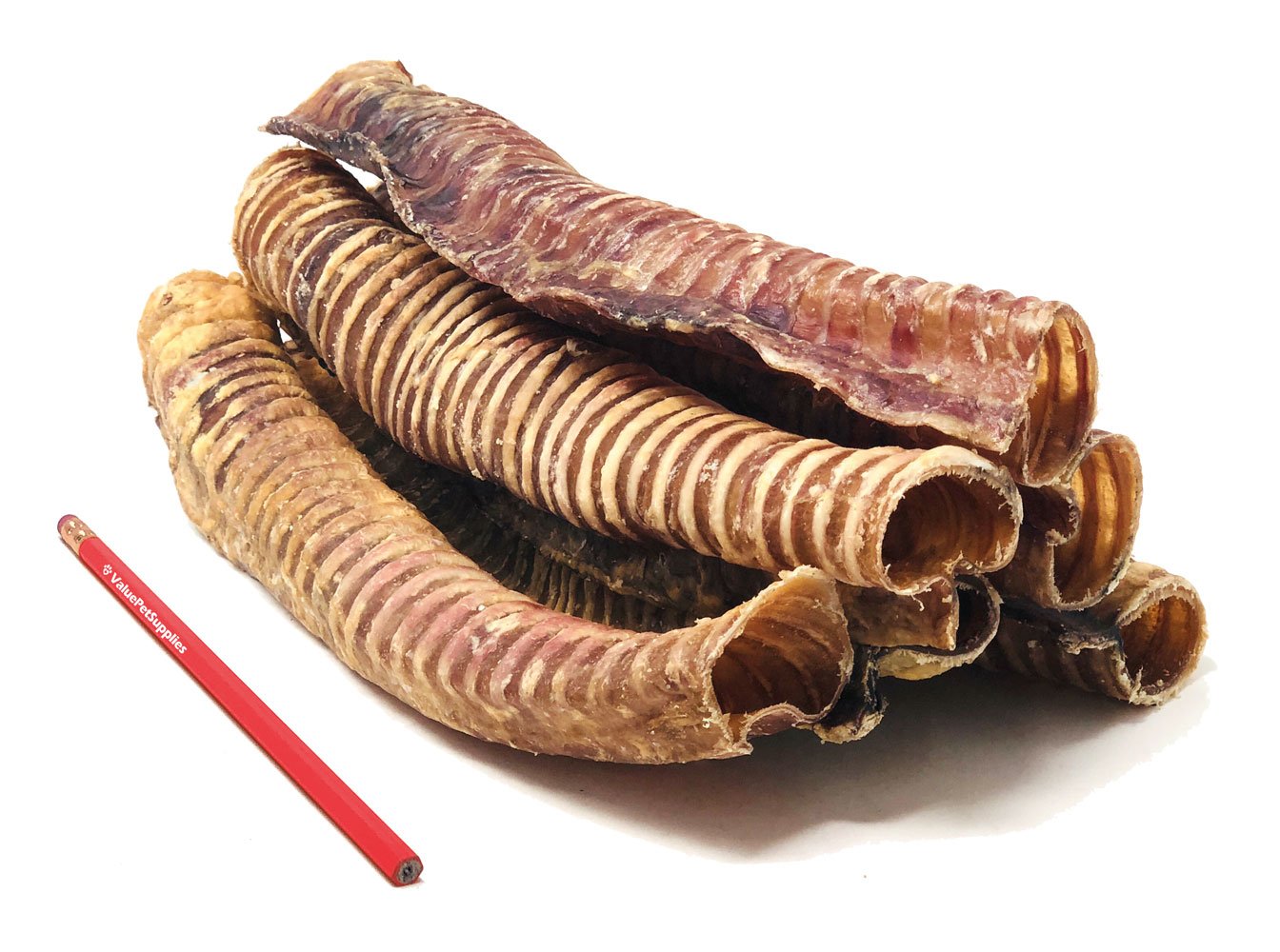 Premium Angus Beef Trachea Tubes for Dogs - 10-12 Inch Grass-Fed Single Ingredient Dog Chews (80 Count Bulk Pack) - Long-Lasting Dental Treats for Aggressive Chewers & Training Rewards