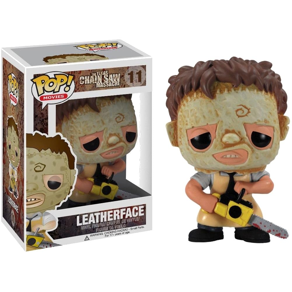 Funko POP! Movies: Texas Chain Saw Massacre - Leatherface Collectible Figure | Horror Movie Merchandise for Fans & Collectors | Perfect for Display, Gifts, and Halloween Decor