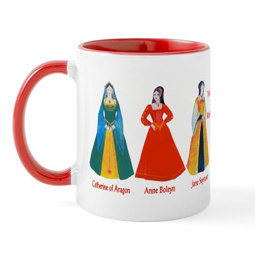 White/Red Inside - Six Wives Of King Henry VIII Coffee Cup