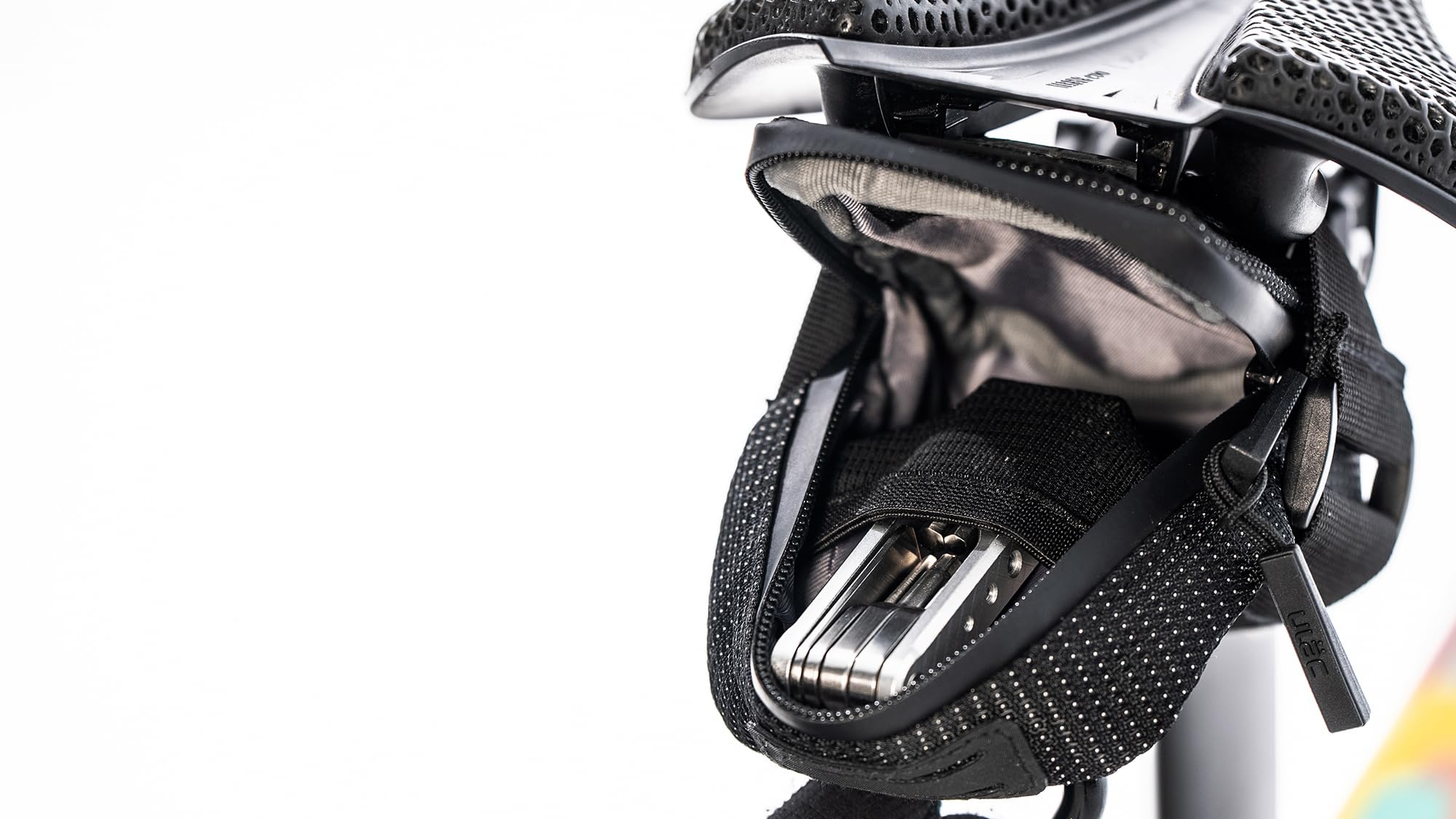 NEO PORTER RADTAIL Waterproof Bike Saddle Bag - Under Seat Bicycle Pouch for Cycling Accessories Storage - Perfect for Road Bikes, Mountain Bikes & Commuting