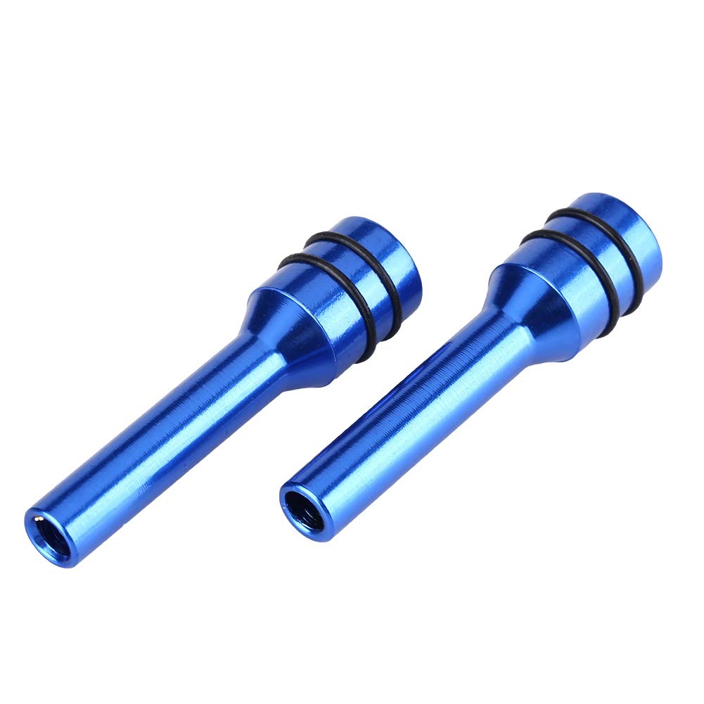 Universal Aluminum Alloy Car Door Lock Pin - 2 Pack Replacement Lock Knob Pins for Trucks & Vehicles | Durable Interior Door Lock Cover for Enhanced Security & Easy Installation