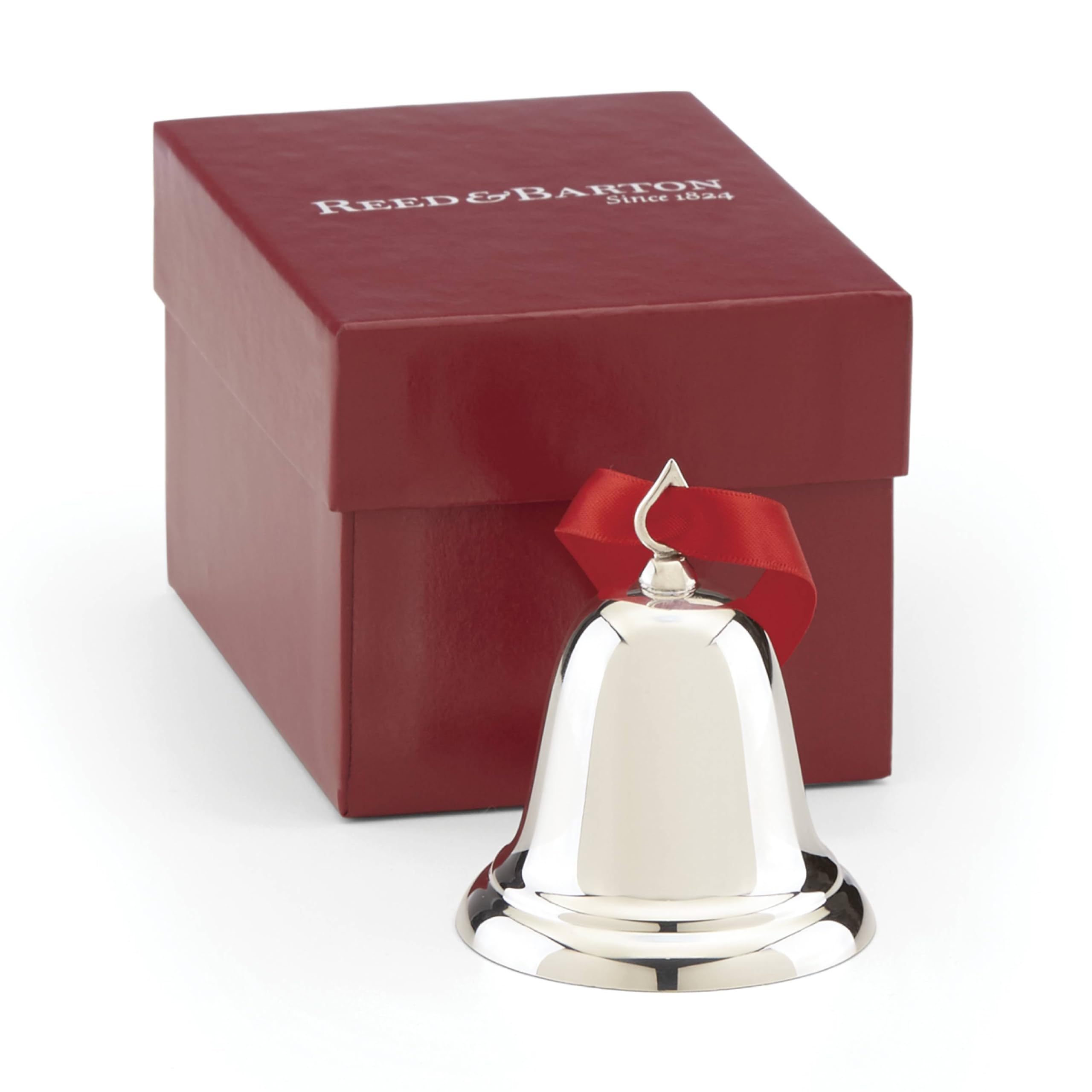 Reed & Barton x800 Ring in the Season Legacy Bell Sterling Silver Christmas Ornament - Perfect for Holiday Tree Decorations & Festive Home Decor