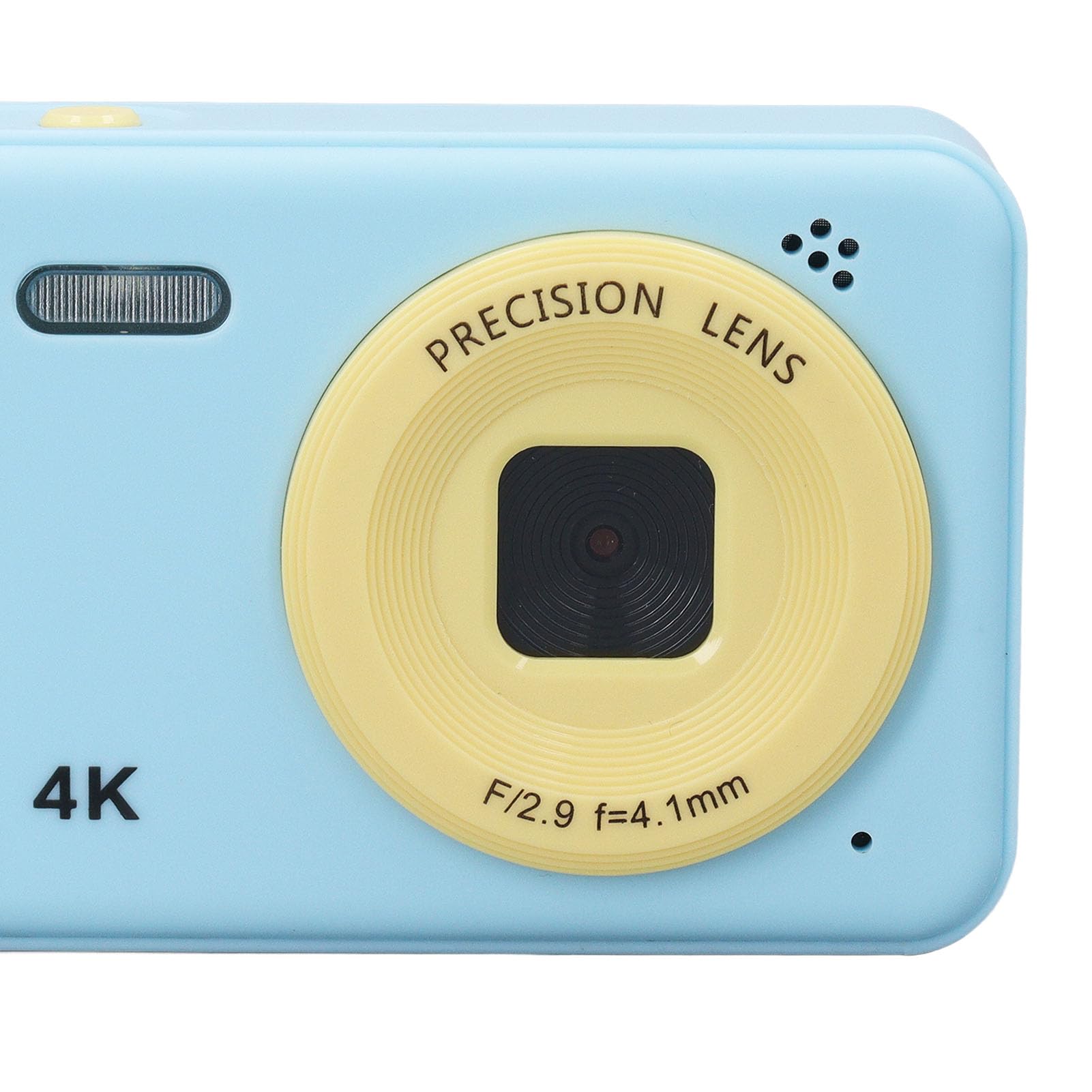 4K 48MP Digital Camera with FHD 1080P Video, 8X Zoom & Auto Focus - Compact Mini Camera for Travel, Vlogging & Everyday Photography