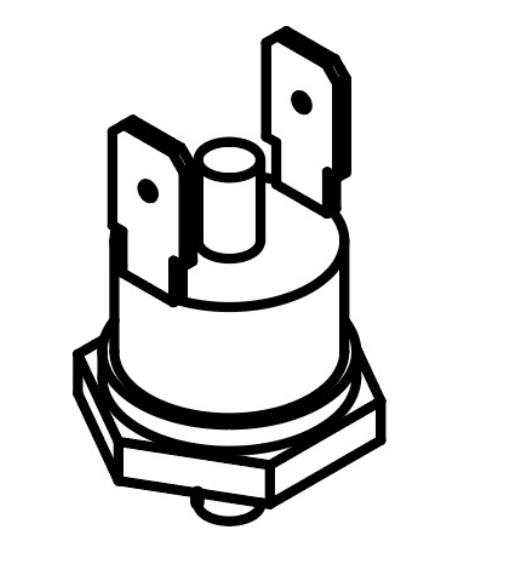 32.01.62 Safety Thermostat 135°C IEC UL Certified - High Temperature Cutoff Switch for Industrial Equipment, HVAC Systems & Home Appliances