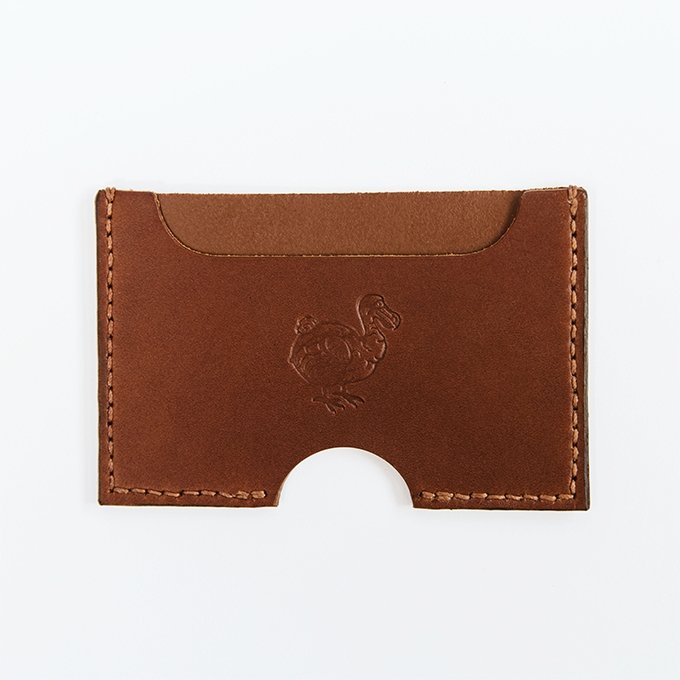 Slim Two Pocket Premium Leather Card Wallet for Men & Women - RFID Blocking Minimalist Wallet for Travel & Everyday Use