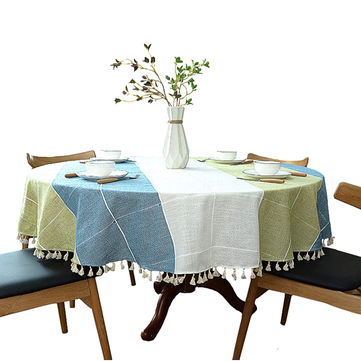 Premium Heavyweight Cotton Linen Tablecloth - 24