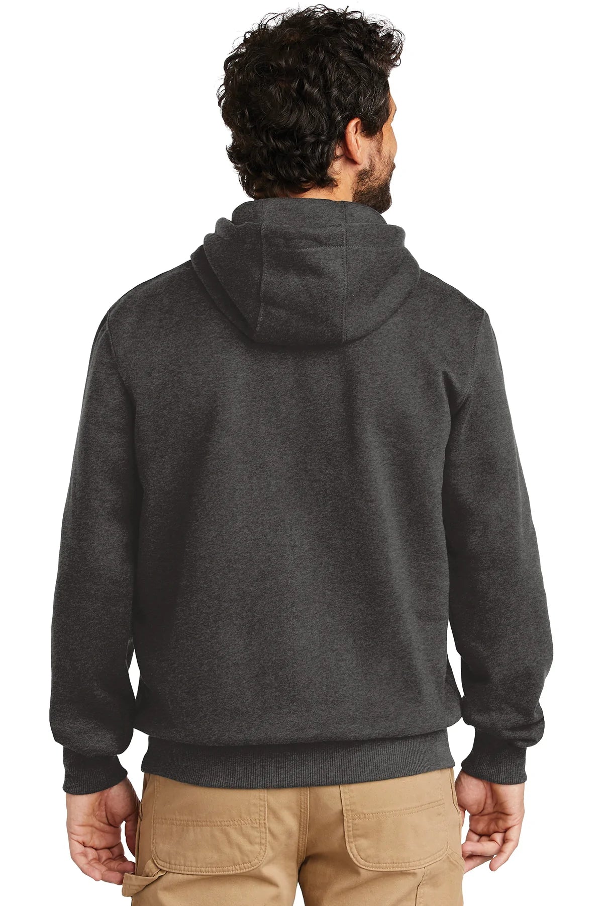 Carhartt Rain Defender Paxton Customized Hoodies for Men - Carbon Heather, Water-Resistant & Durable Workwear for Outdoor Activities and Casual Wear