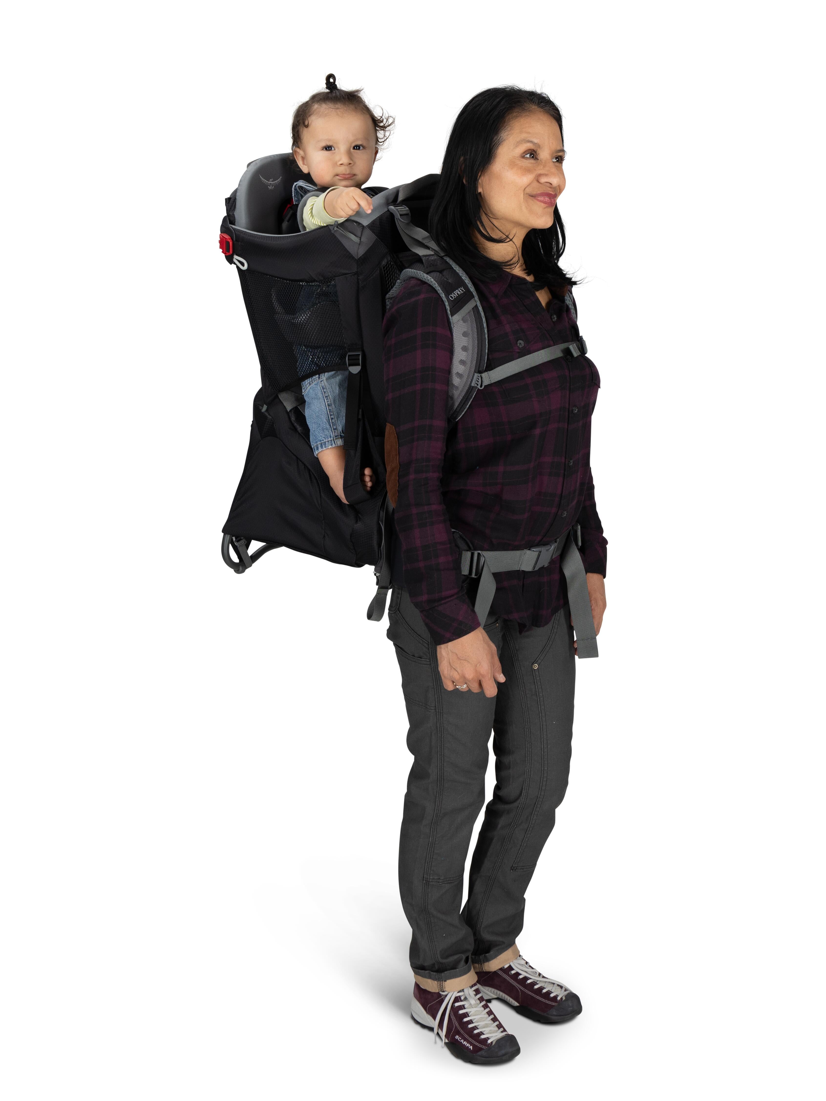 Osprey Poco Premium Child Carrier Backpack - Lightweight & Ergonomic Hiking Baby Carrier for Outdoor Adventures | Perfect for Hiking, Travel & Family Camping Trips