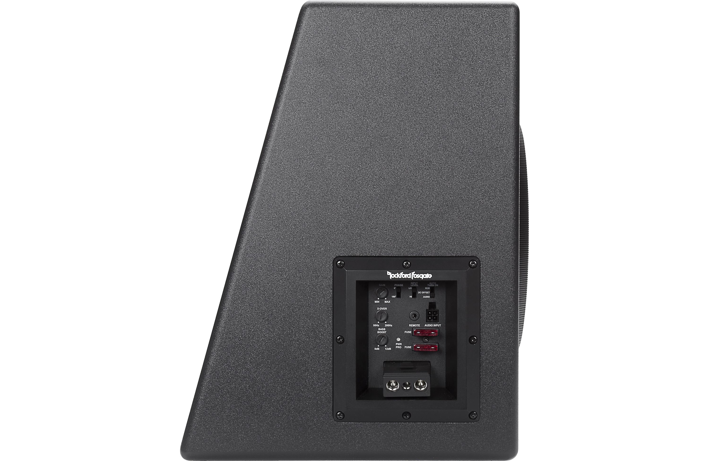Rockford Fosgate Punch P300-12 300W Class D Amplified Car Subwoofer - 12 Inch Single Enclosure for Deep Bass | Perfect for Trucks, SUVs & Car Audio Systems