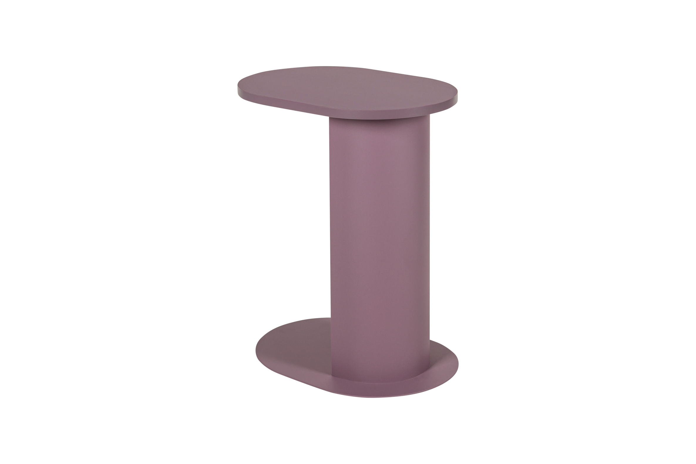 Nuno Side Table - Modern End Table in Vulcano Black for Living Room, Bedroom & Office - Small Accent Table with Sleek Design & Durable Finish