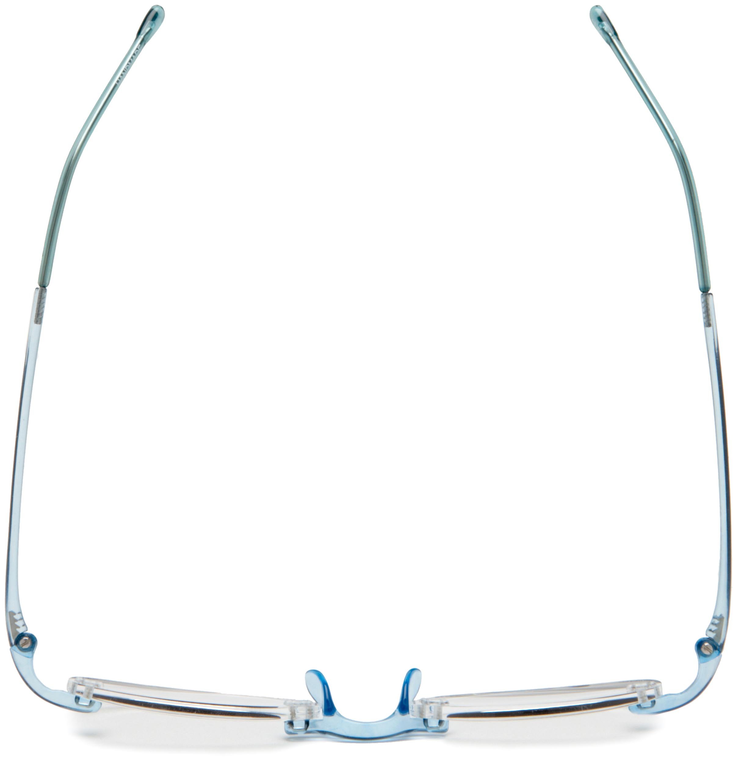 Scojo Gels Rimless Reading Glasses for Men & Women - Lightweight Comfortable Eyewear for Reading, Computer Work & Crafts - Blue Light Blocking +1.00 to +3.50 Magnification