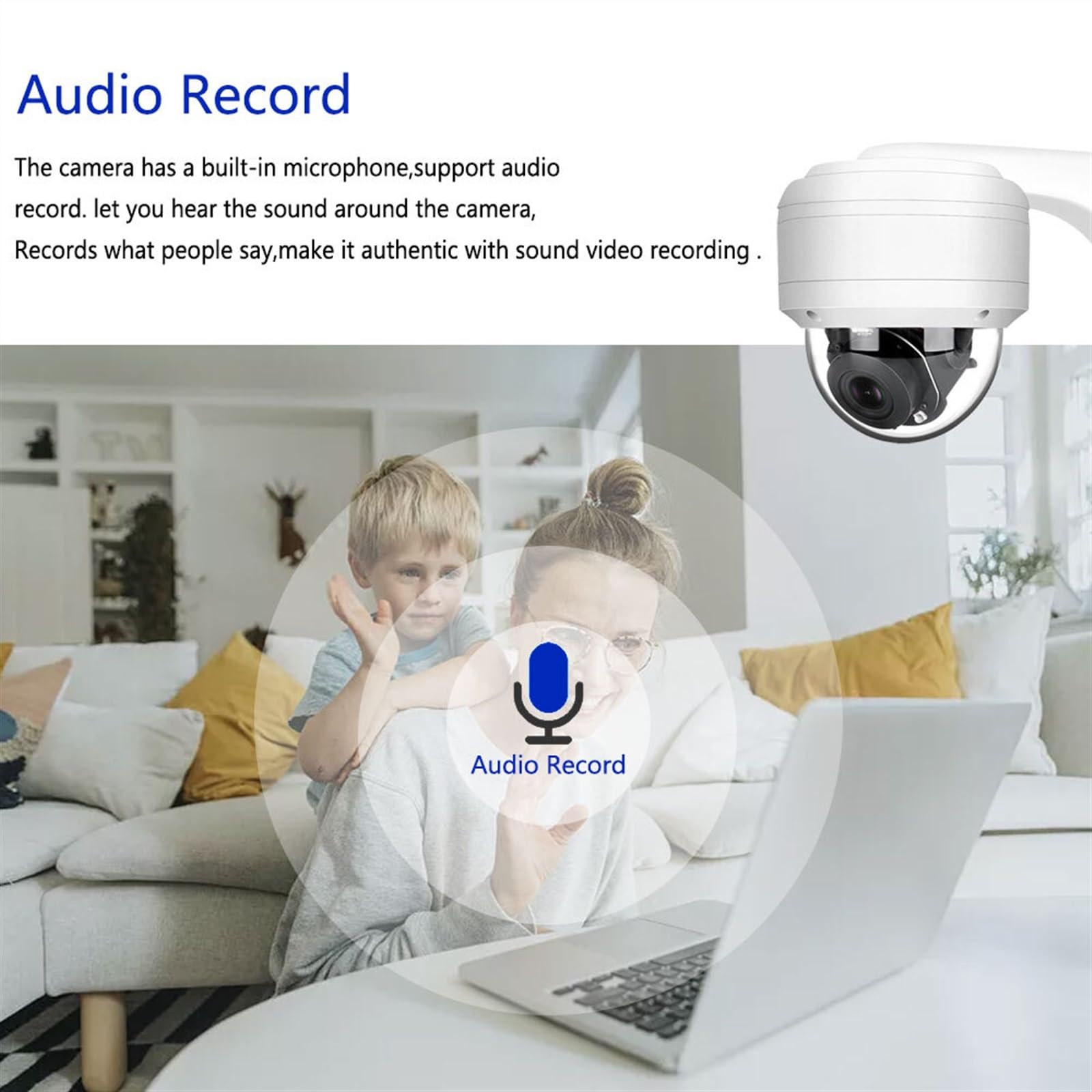 5MP POE PTZ IP Security Camera Outdoor with 12X Optical Zoom, Human Detection & Motion Alerts - High-Speed Dome Surveillance CCTV for Home & Business Security (Ideal for Driveway, Warehouse & Perimeter Monitoring)