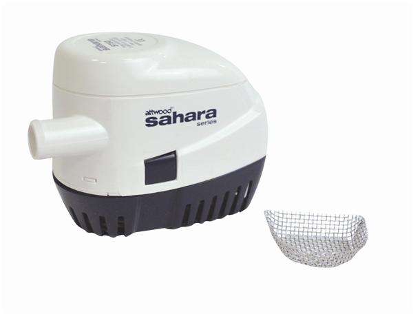 Attwood Sahara Automatic Bilge Pump 12V 1100 GPH - Marine Boat Bilge Water Removal for Fishing, Yachts & Sailboats
